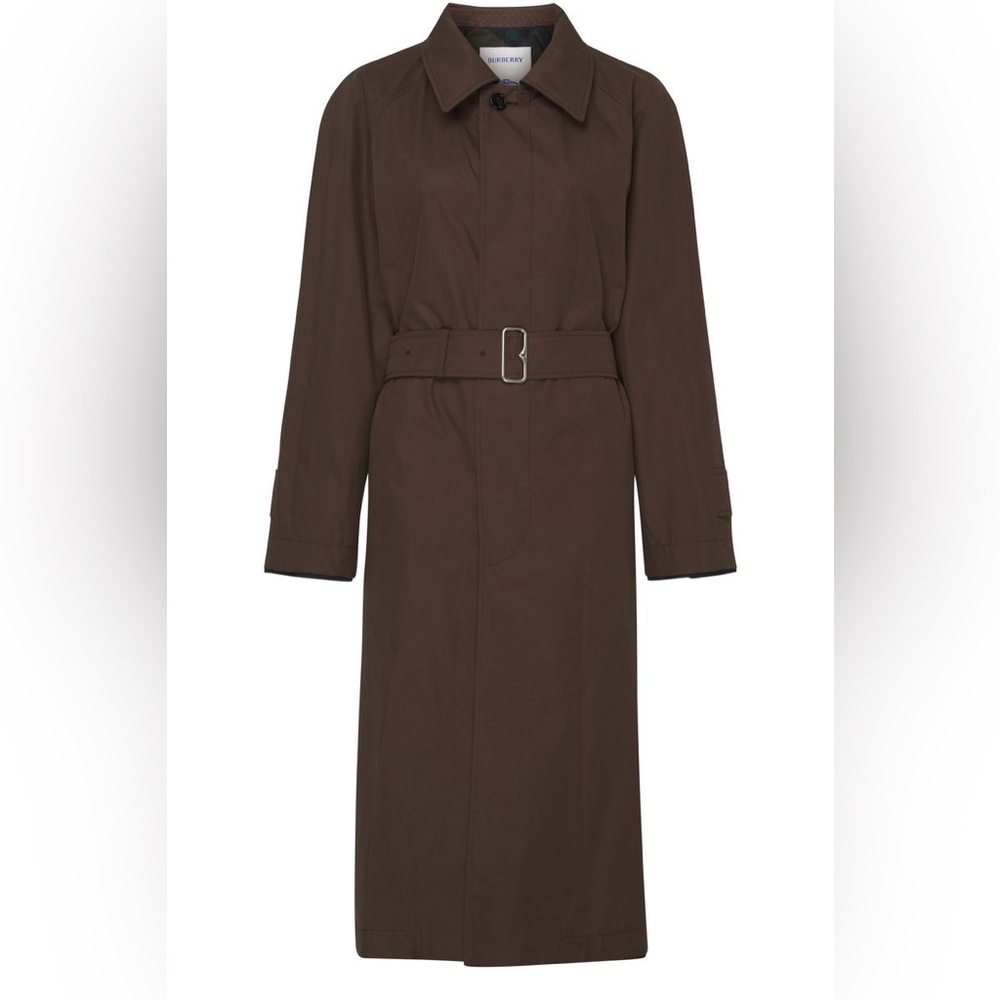 Burberry Bradford Belted-Waist Reversible Trench Coat - Picture 6 of 16